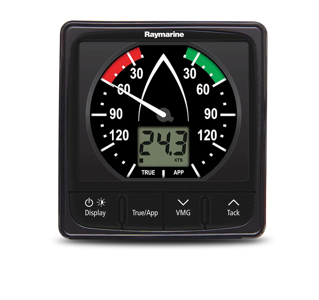 E70061 – RAYMARINE Sailboat Instrument Kit, Provides Analogue And Digital Data Of True Wind Speed/ Angle 2-1/2 Inch L...